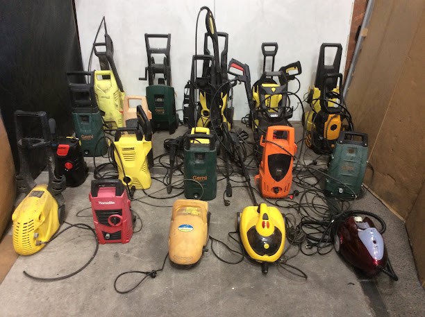 Karcher/Winner/Gerni Mixed Brand and Model Pressure Washer (Lot of 12)