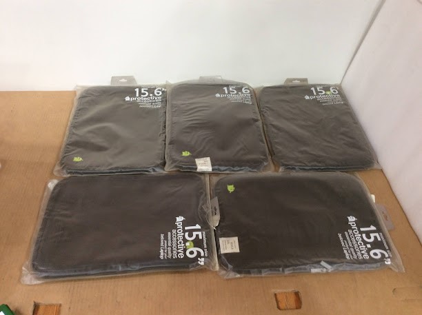 Mixed Brand and Model 15.6" Laptop Bag - New (Lot of 5)