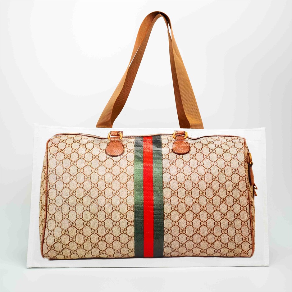 Luxury Style Weekender Travel Print Shopping Tote Bag