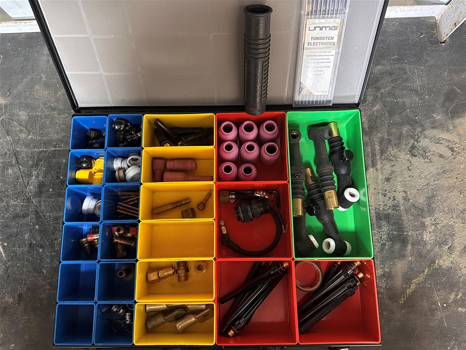 Tig Welding Torch Spare  Parts w/ Case