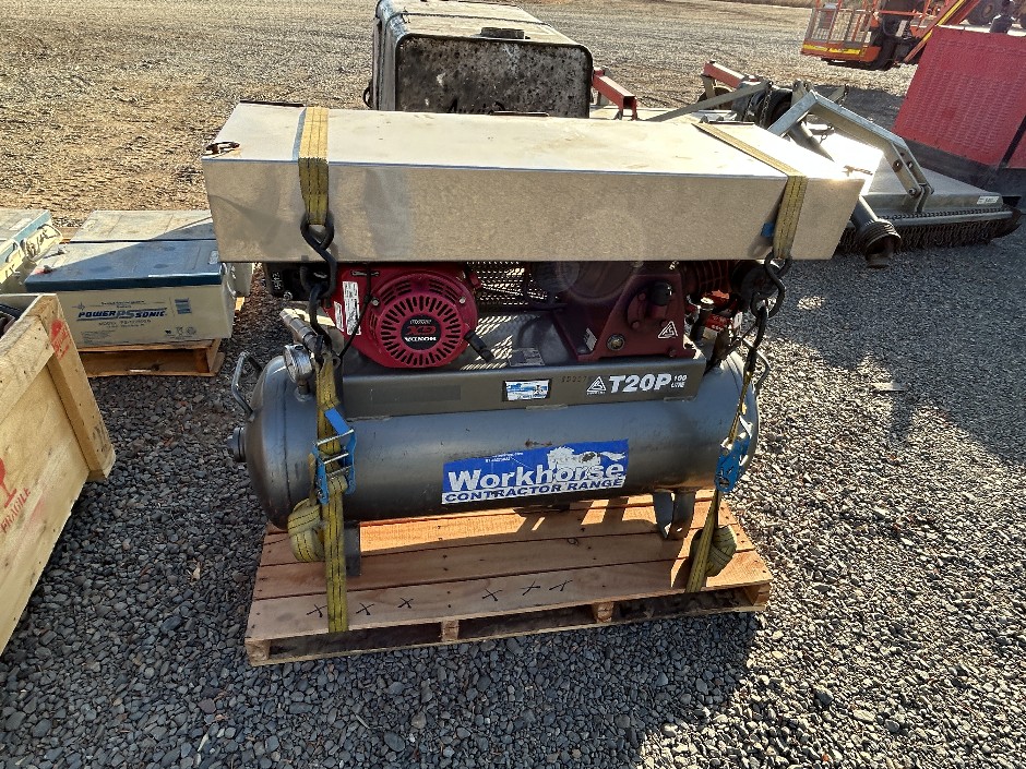 100lt 3 Head Compressor