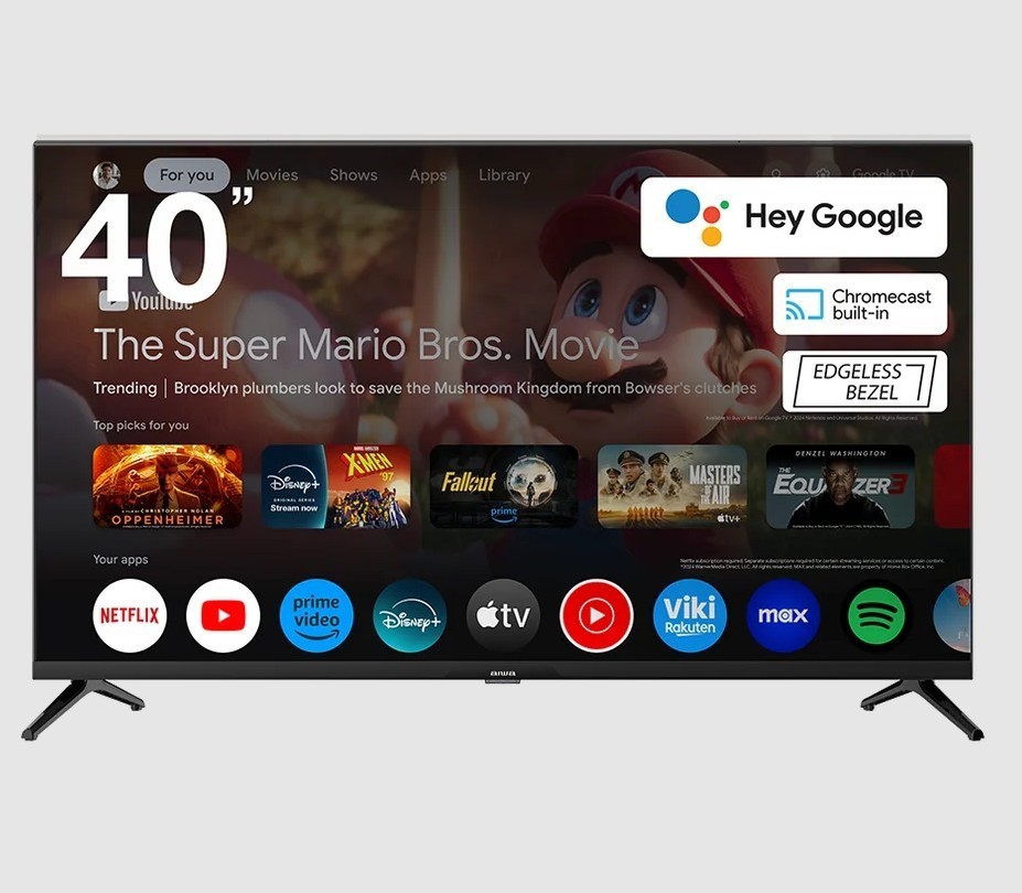 AIWA 40Inch FHD Google TV NB: no box, no remote & stand