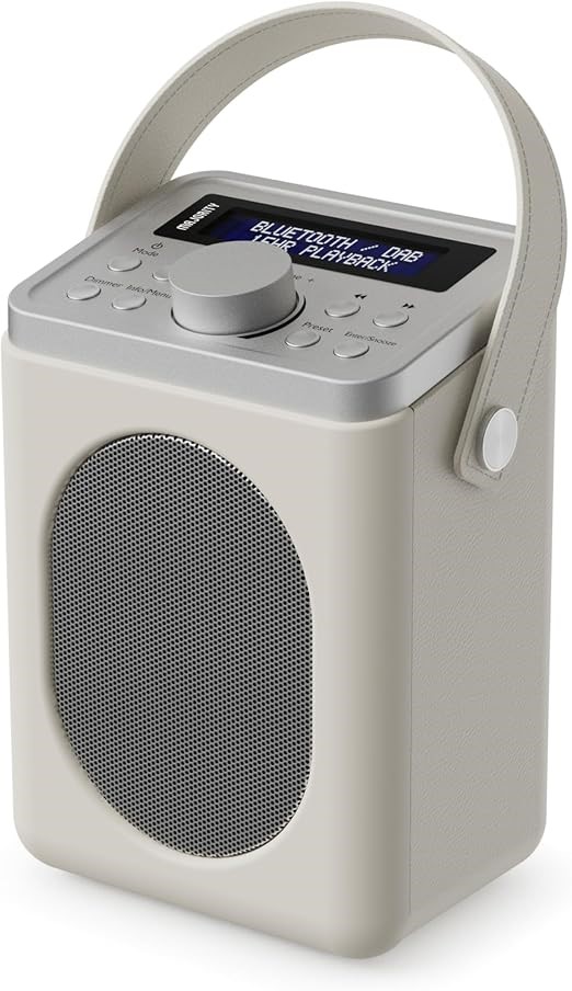 MAJORITY Portable DAB+ Radio with Bluetooth | 15 Hour Battery Playback and