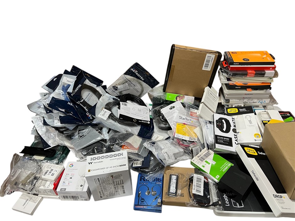 Assorted Electronics & Accessories. (Big Box) NB: Products Are Untested/Con