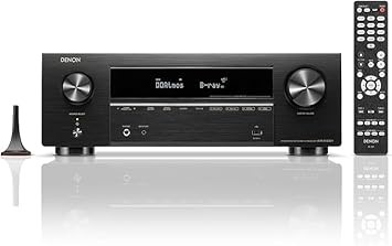 Denon AVR-X1800H 8K AV Receiver | 7.2 Channels. NB: Turns On But Control Fl