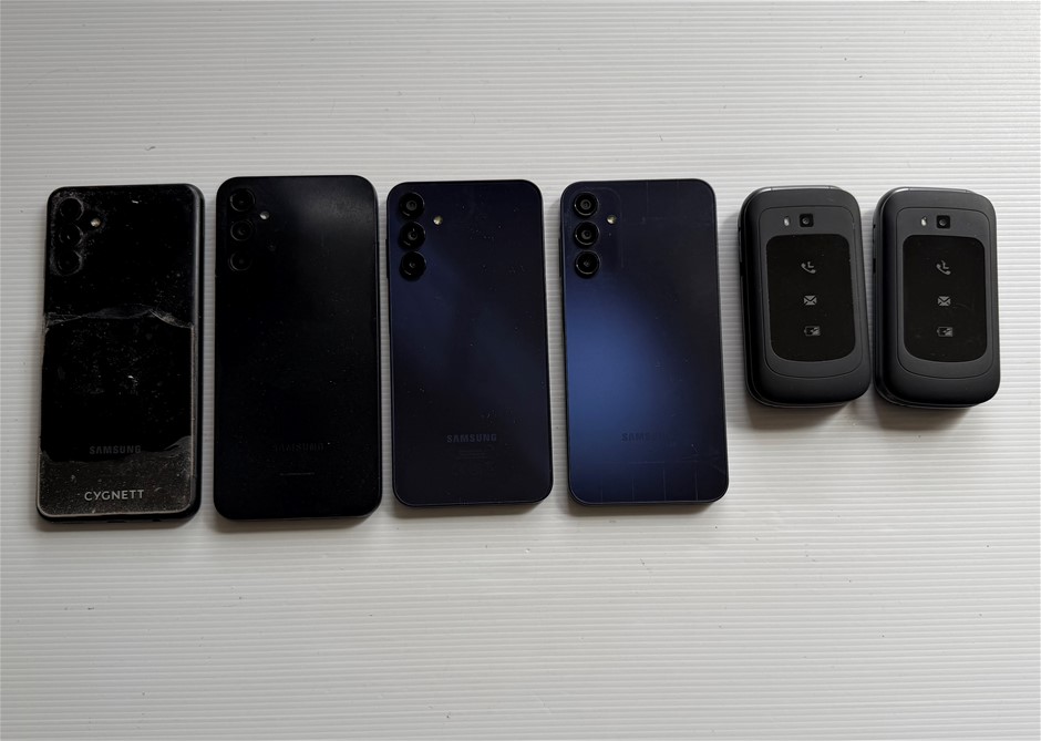 Samsung Galaxy A15 / A14 / A13 / Opel Touchflip - For Parts (Lot of 6)