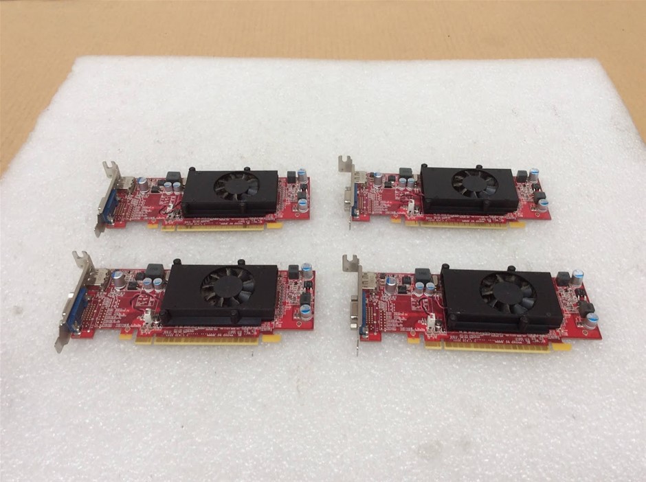 AMD Radeon PCIe Graphics Cards (Lot of 4)