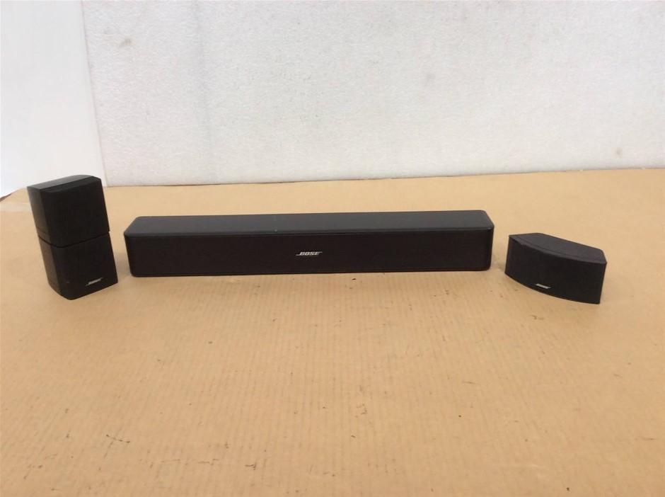 Bose Solo 5 TV Sound System (Lot of 3)