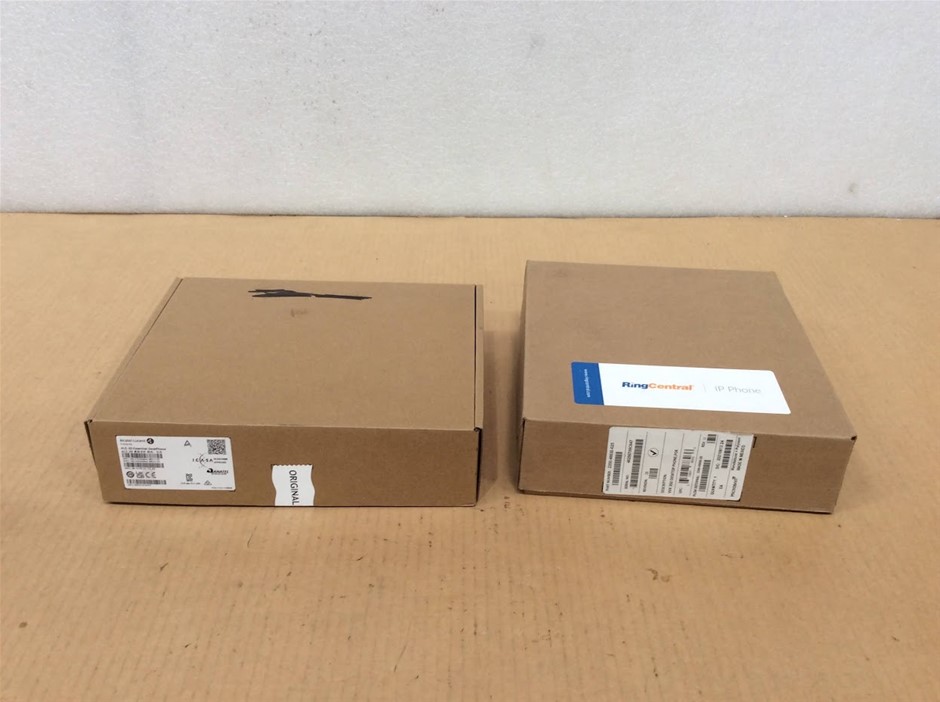 Alcatel-Lucent ALE-20 DeskPhone + Polycom VVX 350 Desktop Phone-New