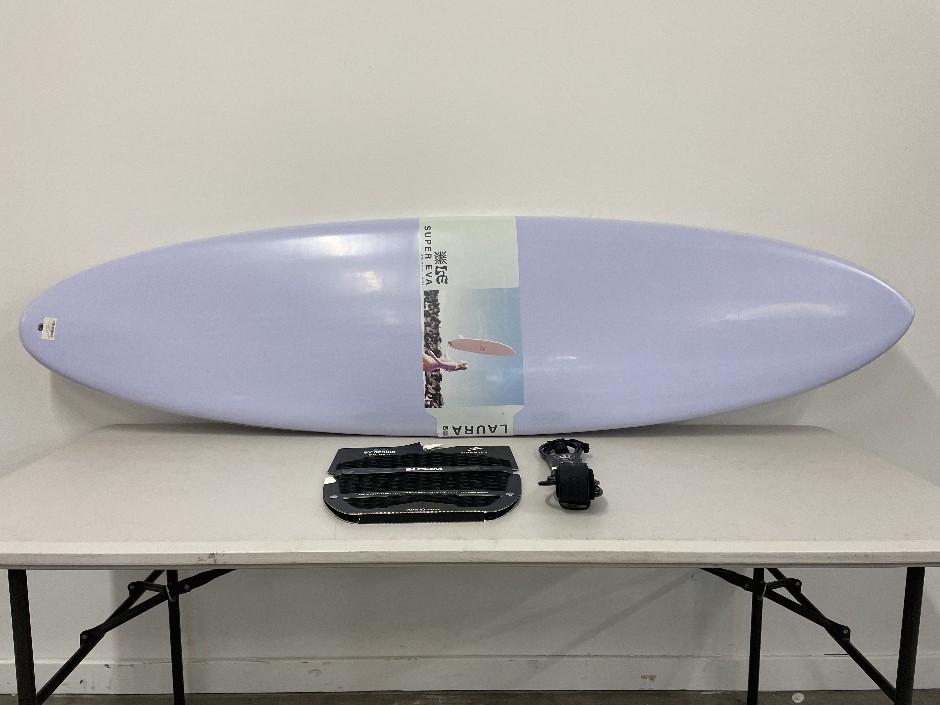 <p>6’8” MF X Laura Enever Sun Beam Surf Board & Accessories</p>