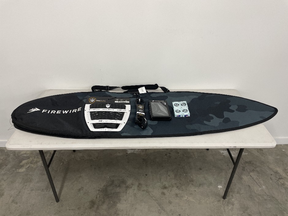 6’6” FireWire Surfboard Bag and Accessories