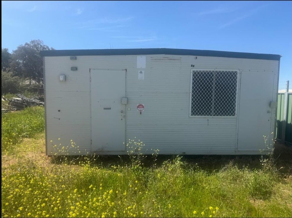 Portable Building Shell 6.0M X 3.0M<li>Fleet: 107117
<li> Please Review PD
