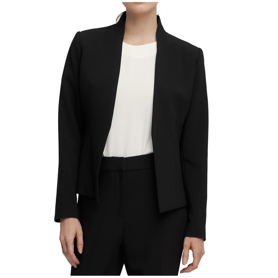 COOPER ST. Womens Suit Blazer, Size 8, Polyester, Black. Buyers Note - Dis