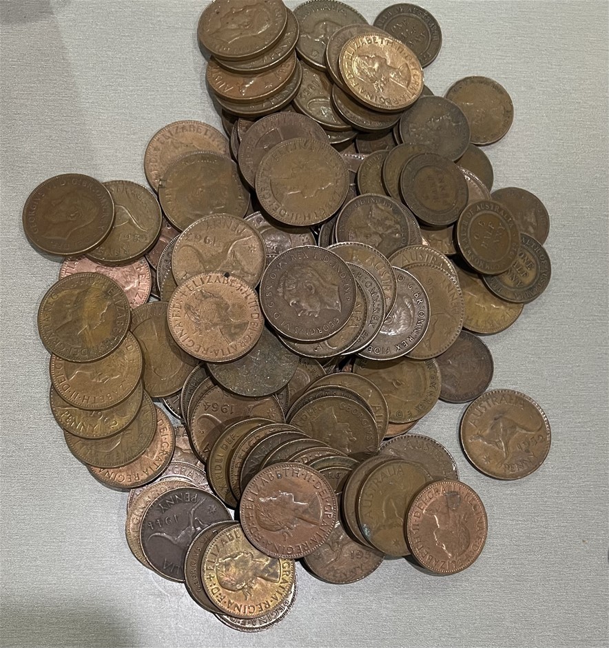 One Kilo of Australia KGV/King George VI/Queen Elizabeth Mix Date