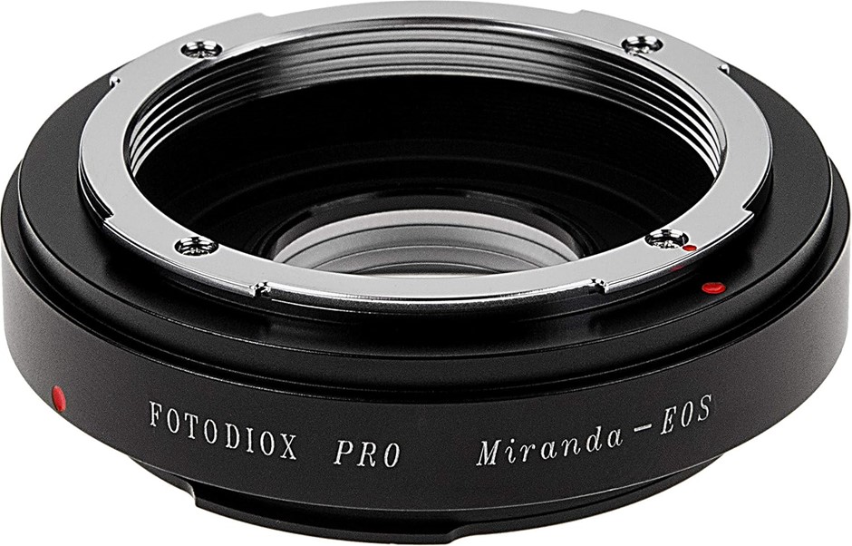 Fotodiox Pro Lens Mount Adapter, for Miranda (MIR) Lens to Canon EOS EF Mou