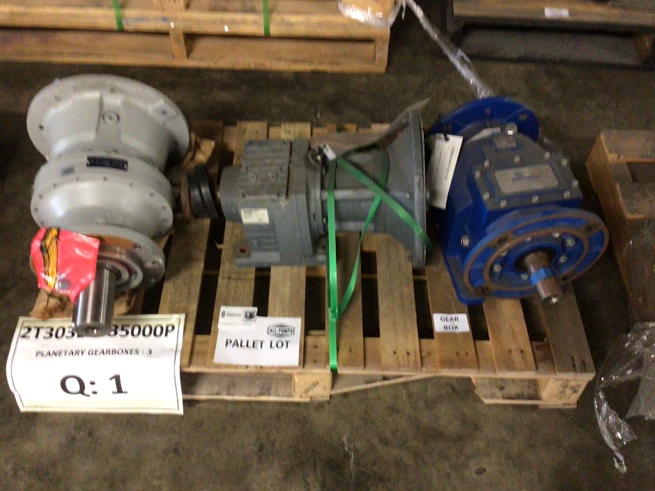 3 x Planetary Gearboxes