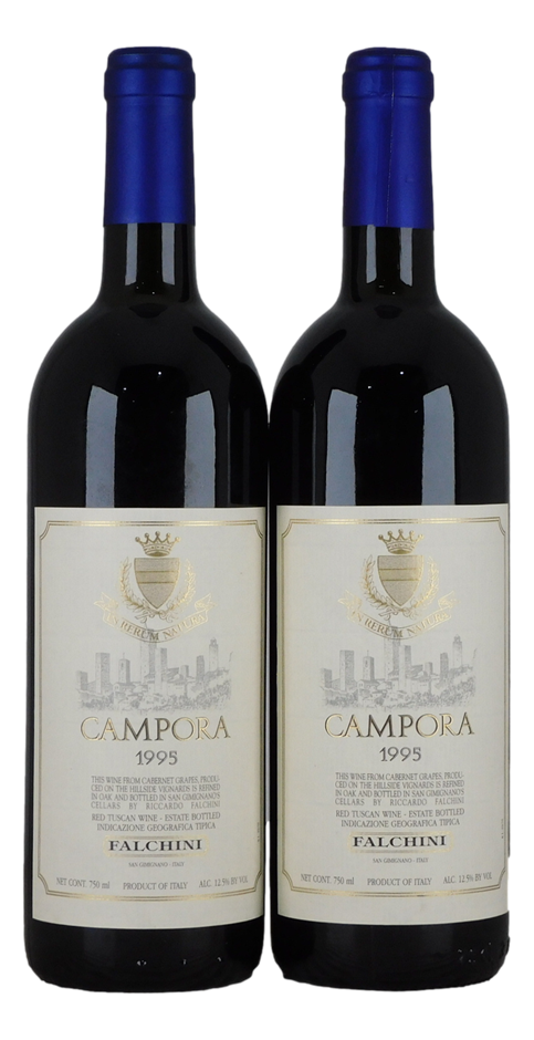 Falchini Campora Cabernet 1995 (2x 750mL), Tuscany.