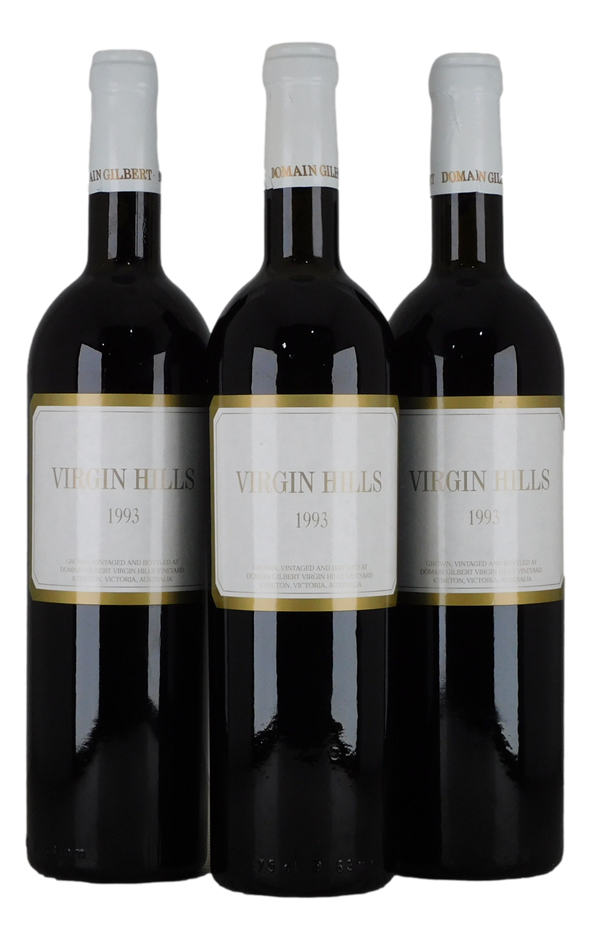 Virgin Hills Cabernet Shiraz 1993 (3x 750mL), VIC.