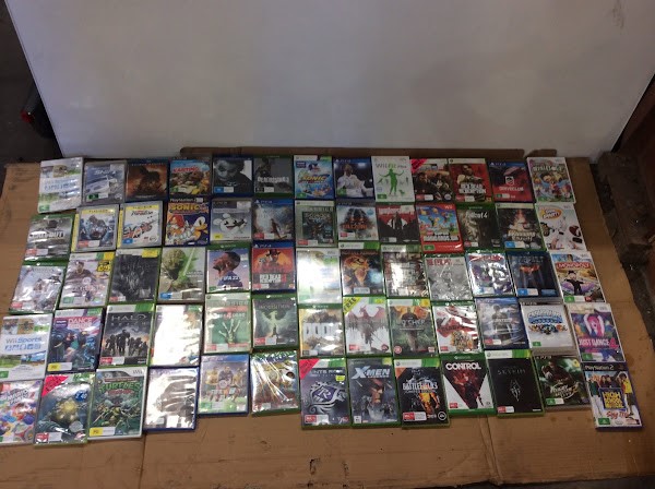 Mixed Assorted Video Game Disc