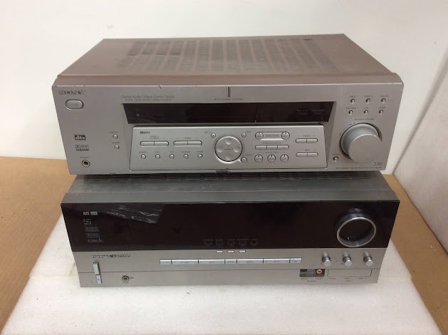 Sony STR-K840P FM Stereo/FM-AM Receiver&Harman Kardon AVR235 AV (Lot of 2)
