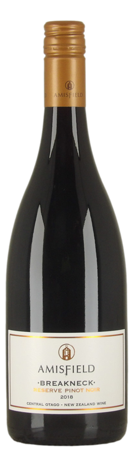 Amisfield Breakneck Reserve Pinot Noir 2018 (1x 750mL), Central Otago