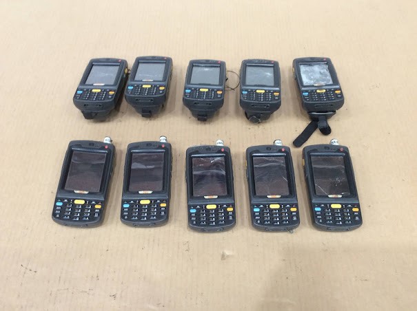 Motorola Symbol Model Handheld Mobile Computer Code Scanner (Lot of 10)