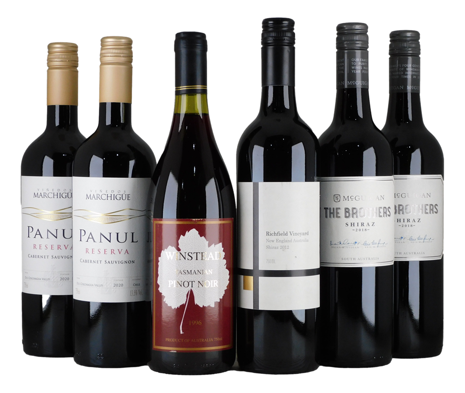 Mixed Reds Pack (6x 750mL)