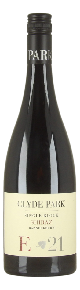 Clyde Park Single Block E Shiraz 2021 (1x 750mL), Geelong, Victoria