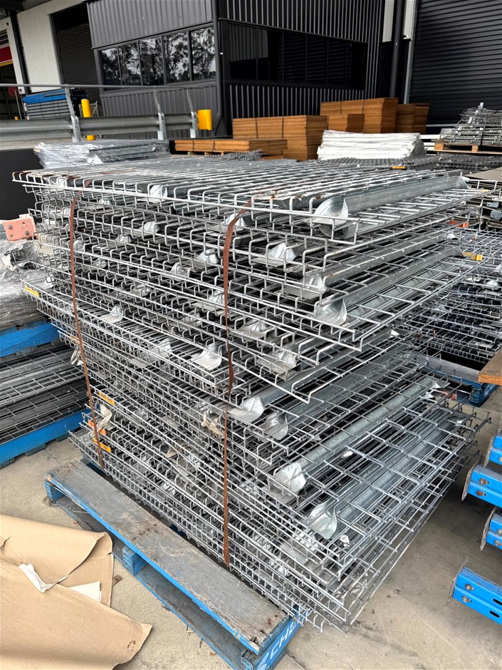 19 Pallets of Mesh Deck Panels