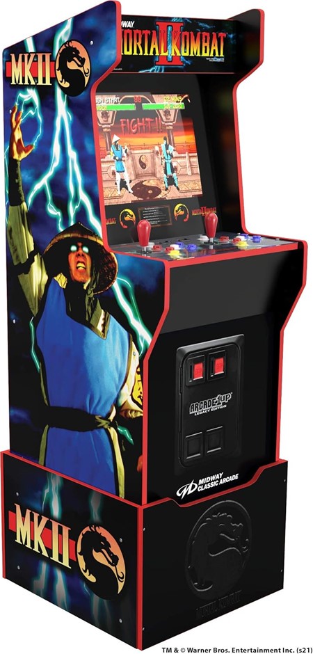 ARCADE 1UP Legacy Midway Mortal Kombat /Retro Gaming