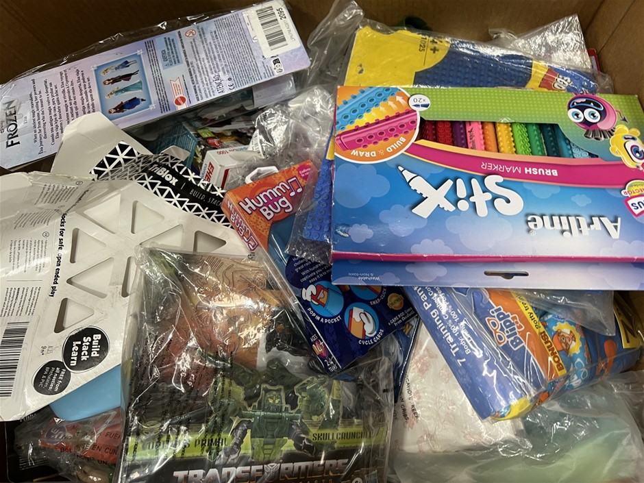 10 x Assorted Kids products. NB: Photo as is. Some Not in Original Packagin