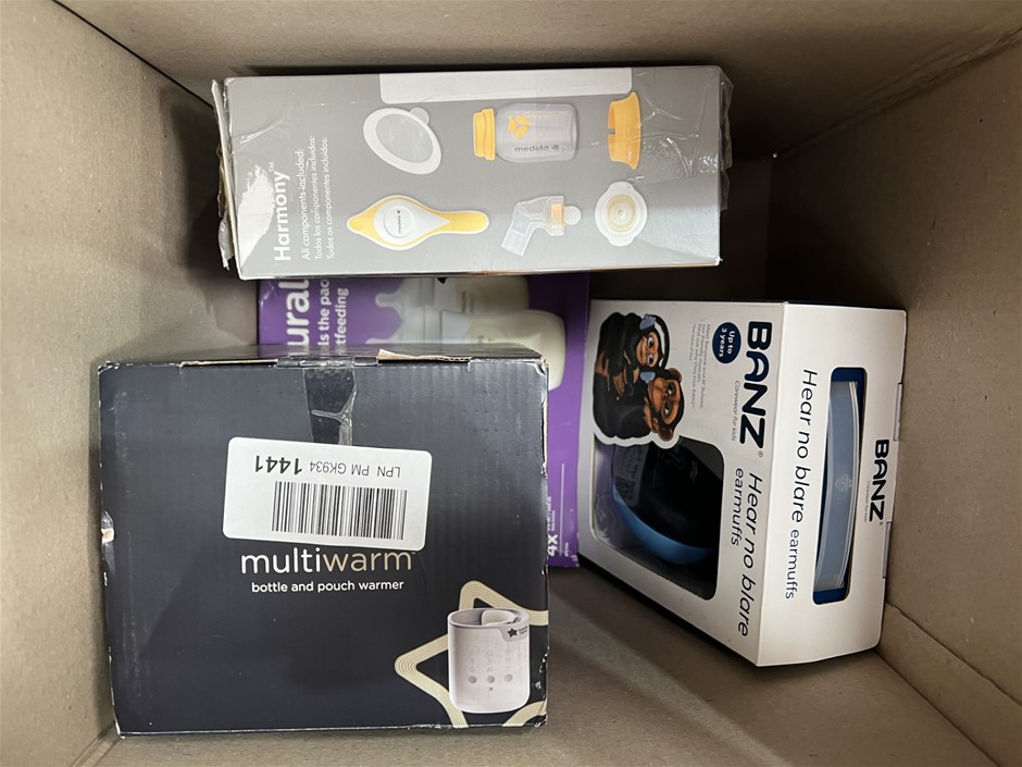 4 x Assorted Baby products. NB: Photo as is. Some Not in Original Packaging