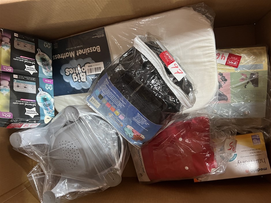 Assorted Baby Products. NB: Photo as is. Some Not in Original Packaging, So