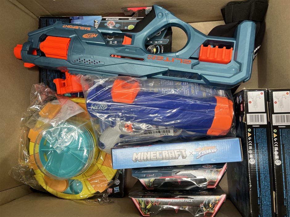 8 x Assorted Kids Toys. NB: Photo as is. Some Not in Original Packaging, So