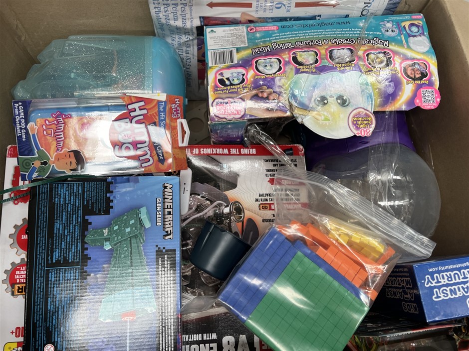 8 x Assorted Kids Toys. NB: Photo as is. Some Not in Original Packaging, So