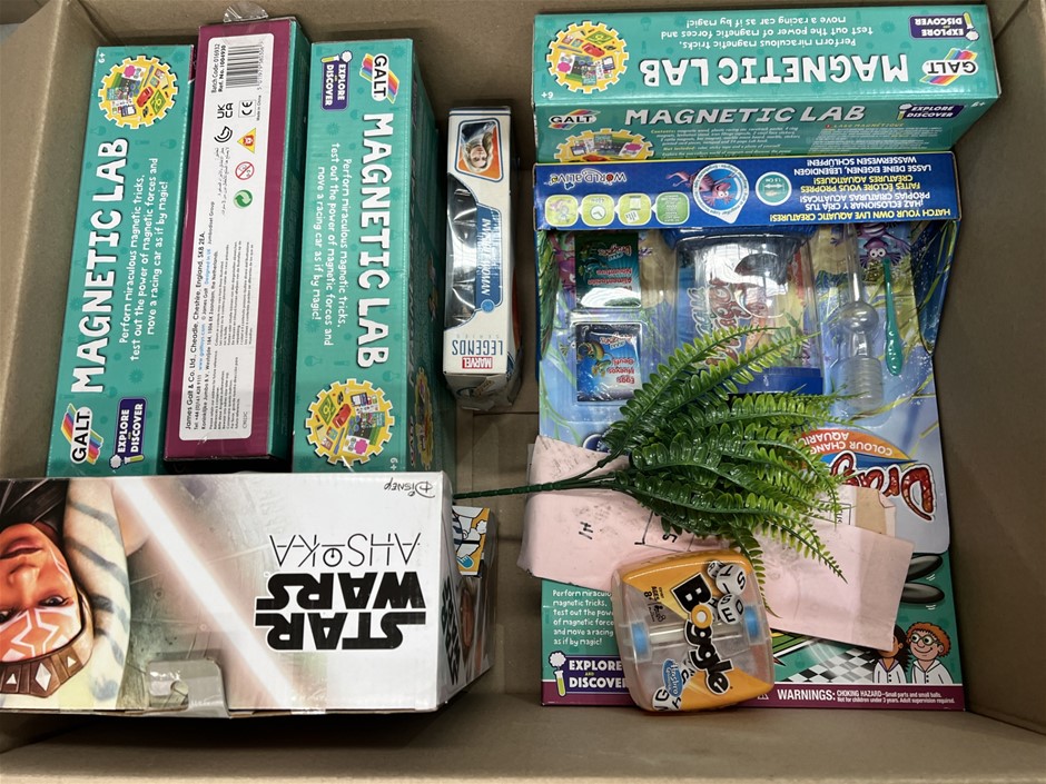 7 x Assorted Kids Toys. NB: Photo as is. Some Not in Original Packaging, So
