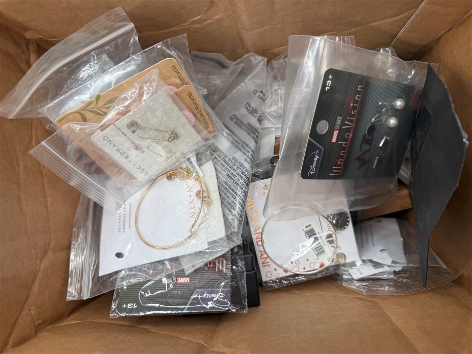 Assorted Box of Jewelley incl: Disney Marvel Studios, Alex and Ani and more