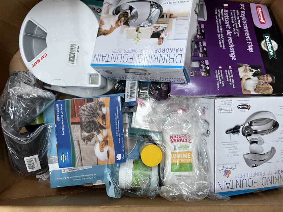 Assorted Pet Products. NB: Photo as is. Some Not in Original Packaging, Som