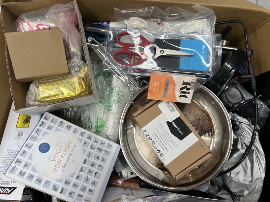 Assorted homeware/Kitchenware Products. NB: Photo as is. Some Not in Origin