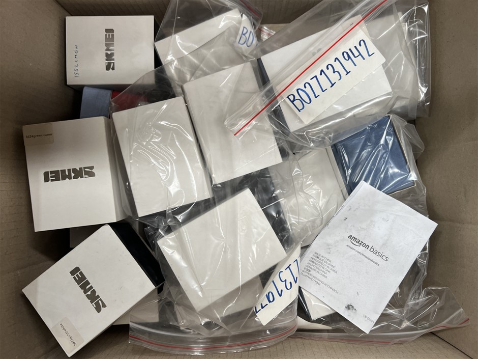 Assorted Watches. NB: Photo as is. Some Not in Original Packaging, Some Hav