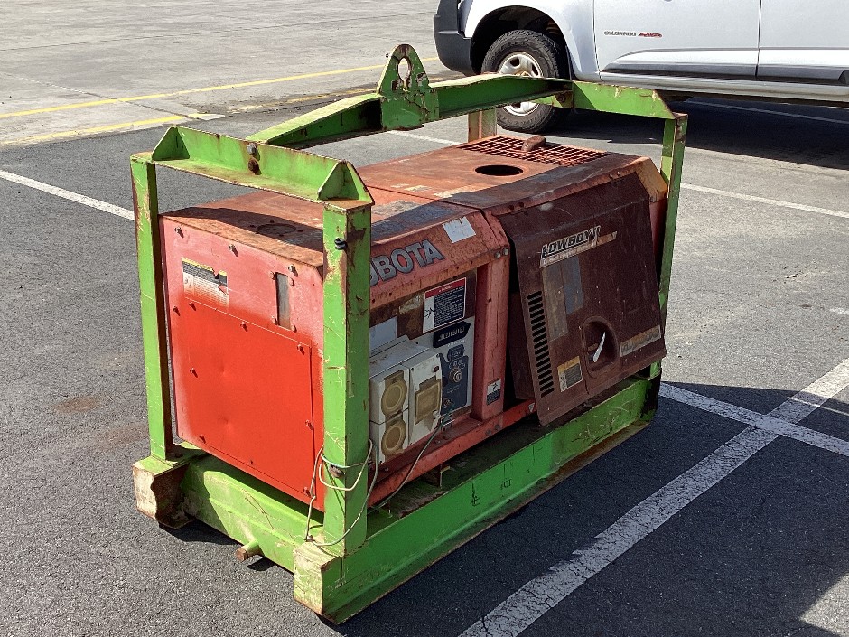 <p>Kubota GL9000 Lowboy II Diesel Generator</p>