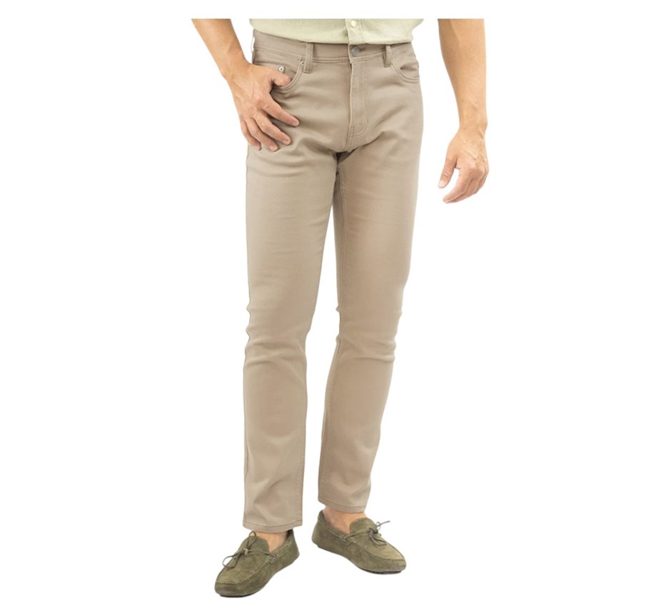 JACHS Men's Summer Commuter 5-Pocket Straight Pant, Size 36x30, Sand. Buye