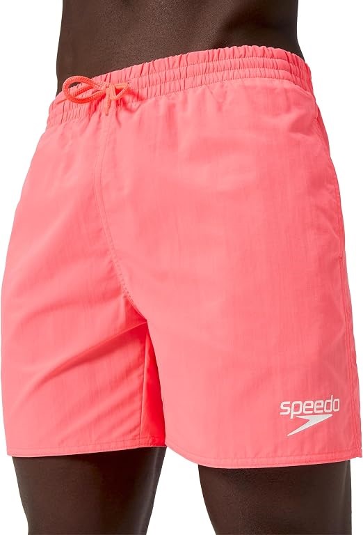 SPEEDO Men's 16" Essential Watershort, Size AU16 (L), Neon Coral, 8-12433.