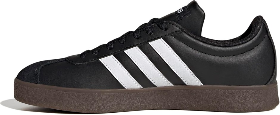 ADIDAS Women's VL Court Base Shoes, US7.5/EU39.5, Core Black/White/Core Bla