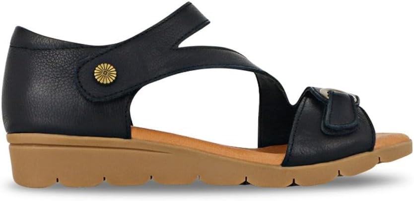 NATURAL COMFORT Women's Mabel Sandal, EU38, Black, G02010. Buyers Note - D