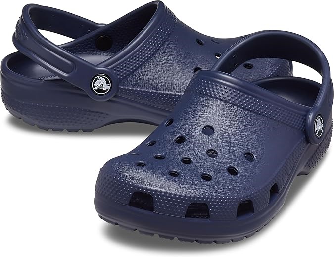 CROCS Toddler Classic Clog, C10, Navy. Buyers Note - Discount Freight Rate