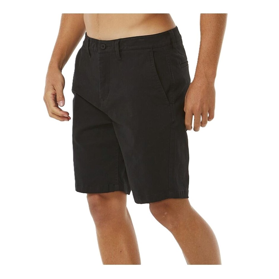 RIP CURL Men's Classic Surf Chino Walk Shorts, Size 30, Black. RRP: $69.99.