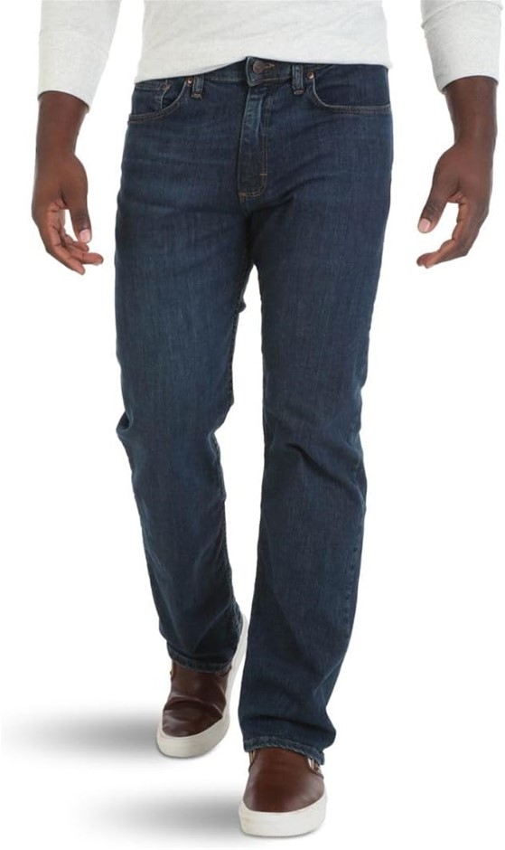WRANGLER Mens Authentic Relaxed Fit Jean, Size 40x36, Carbon. 10ZM3CSCN. B