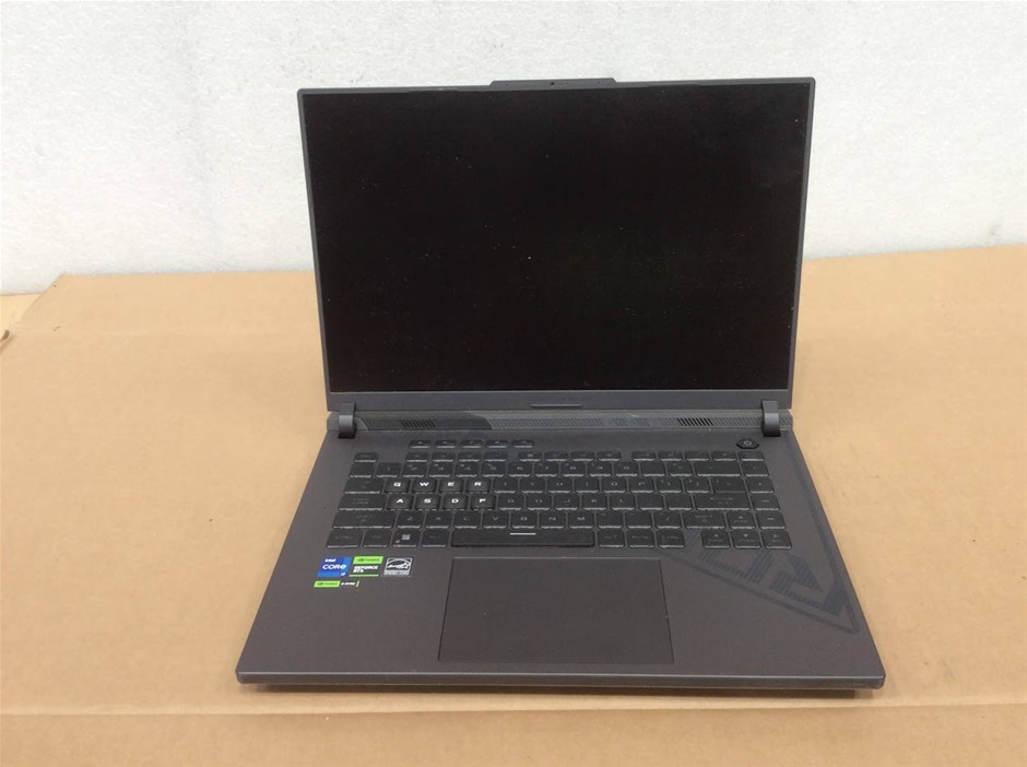 ASUS g614j-n4071w Laptop I7-10XGEN NO RAM&HDD Black