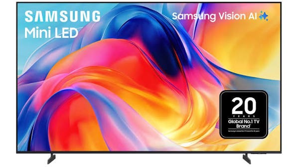 SAMSUNG 85 Inch M70H Mini LED 4K Vision AI Smart TV UA85M70HAWXXY. NB: Crac